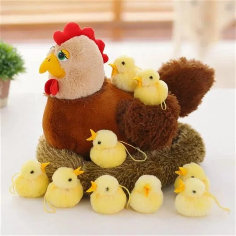 35cm Simulation Chicken Plush Toy Pretend Kids Toys Early Educational Toys Home Decoration Christmas Birthday Gifts
35cm Simulation Chicken Plush Toy Pretend Kids Toys Early Educational Toys Home Decoration Christmas Birthday Gifts