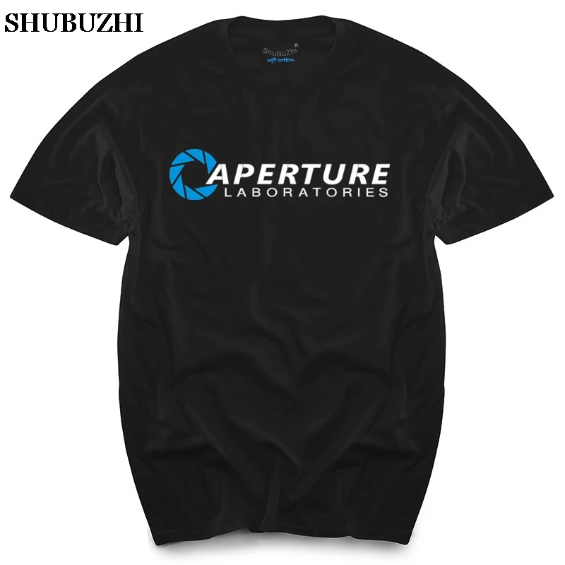 APERTURE LABORATORIES T-SHIRT - PORTAL LABS INSPIRED GAMERS men's top tees summer brand tee-shirts
APERTURE LABORATORIES T-SHIRT - PORTAL LABS INSPIRED GAMERS men's top tees summer brand tee-shirts