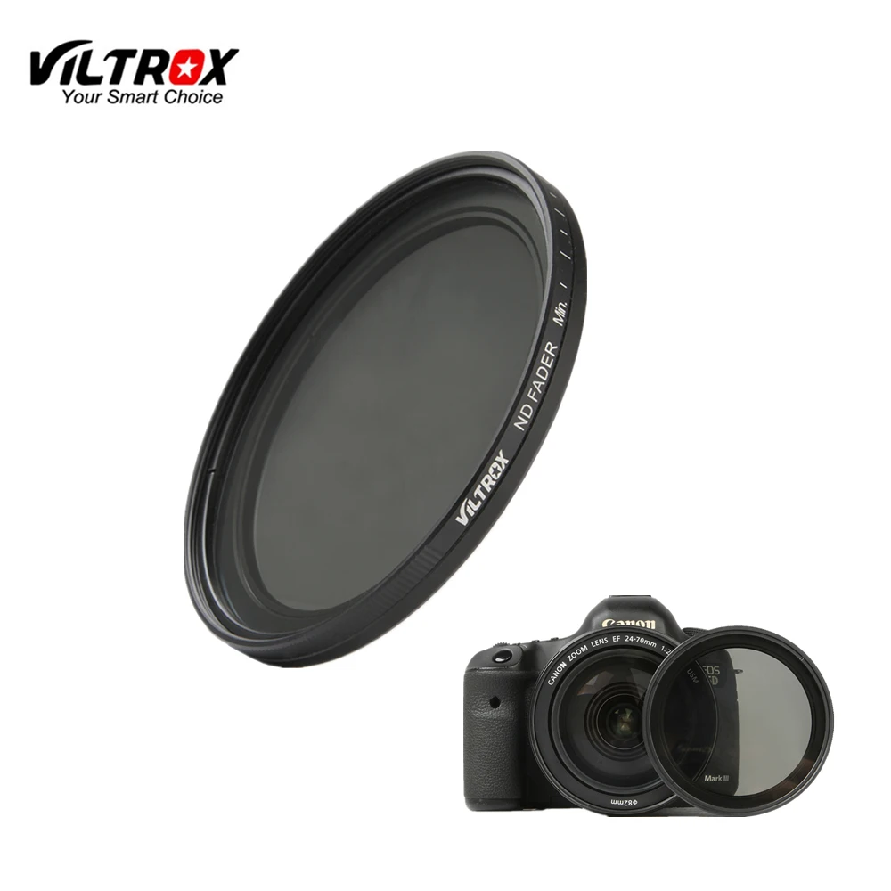 Viltrox Optical Glass Slim ND2-ND400 Lens Filter Neutral Density Fader Variable ND 52/55/58/62/67/72/77mm For Canon Nikon
Viltrox Optical Glass Slim ND2-ND400 Lens Filter Neutral Density Fader Variable ND 52/55/58/62/67/72/77mm For Canon Nikon