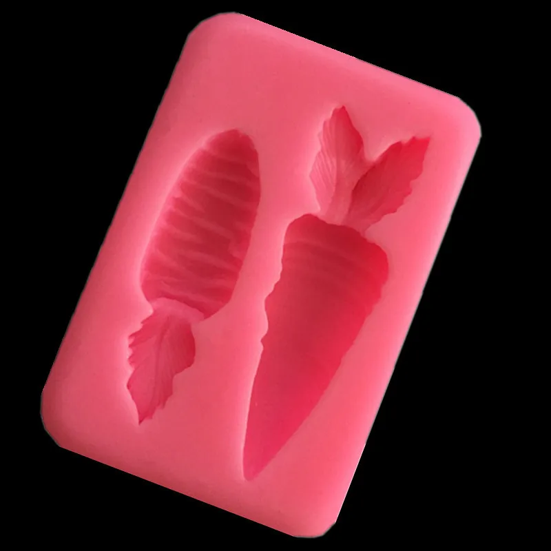 Carrot Food Grade Silicone Fondant Cake Mold Chocolate Baking DIY Cake Mold 
Carrot Food Grade Silicone Fondant Cake Mold Chocolate Baking DIY Cake Mold