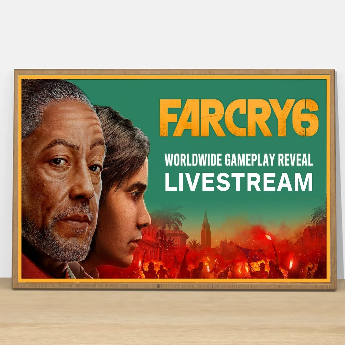 Far Cry 6 Video Game PS4 Game Poster Canvas Print Home Decoration Painting (No Frame)
Far Cry 6 Video Game PS4 Game Poster Canvas Print Home Decoration Painting (No Frame)