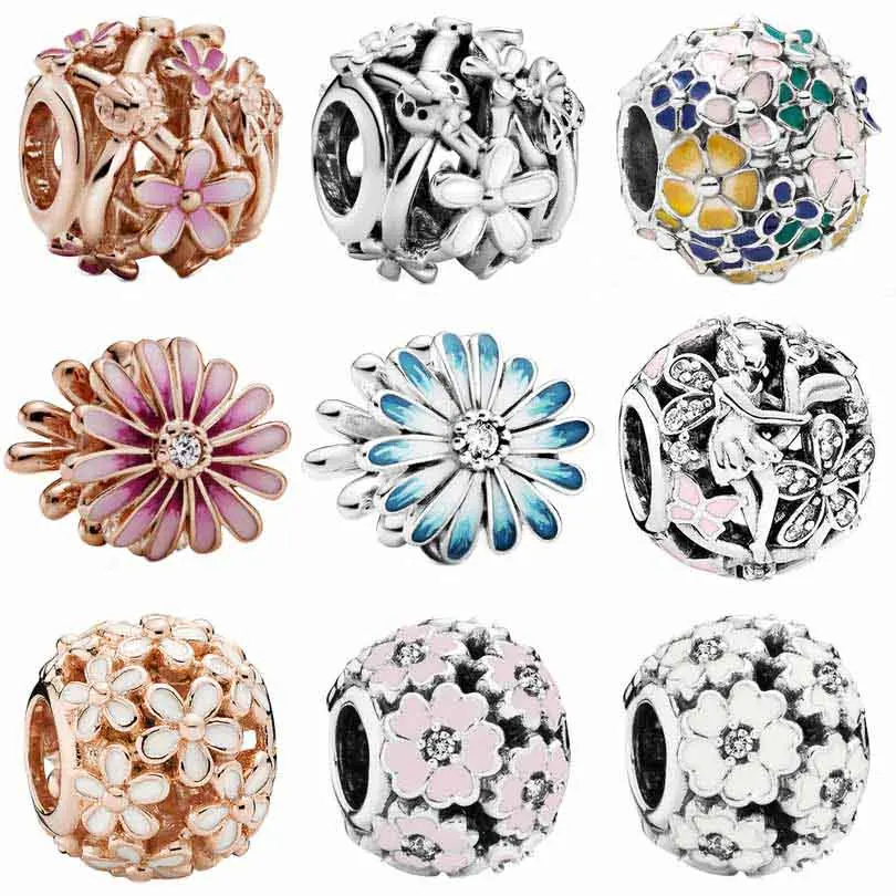 pandora Openwork Daisy Flower Fairy Primrose Meadow With Crystal Charm 925 Sterling Silver Beads Fit Bracelet DIY Jewelry
pandora Openwork Daisy Flower Fairy Primrose Meadow With Crystal Charm 925 Sterling Silver Beads Fit Bracelet DIY Jewelry