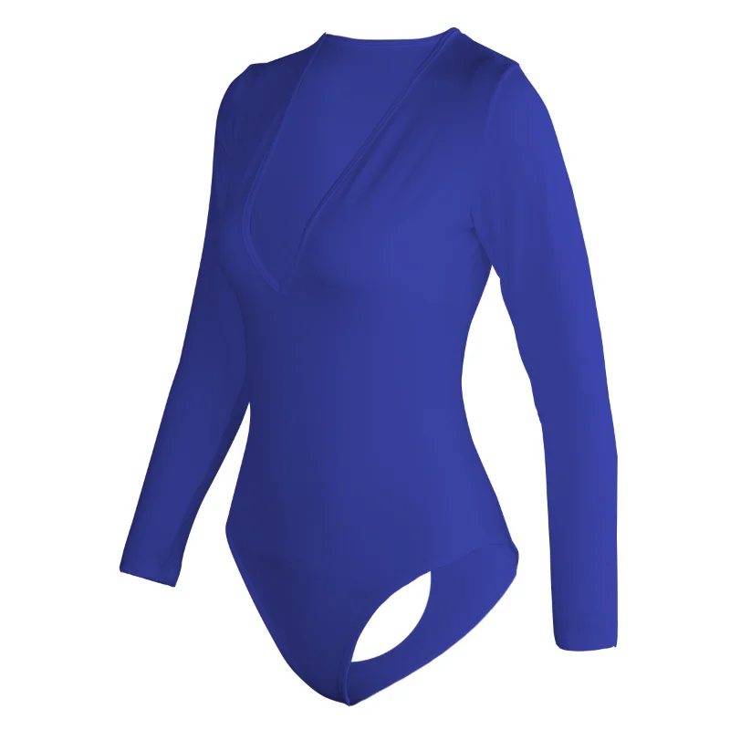 Deep V Neck Jumpsuits Women Long Sleeve Sexy Slim Bodysuit Tops Bodycon Streetwear White Bodysuits Suit Clothes Para Clothing
Deep V Neck Jumpsuits Women Long Sleeve Sexy Slim Bodysuit Tops Bodycon Streetwear White Bodysuits Suit Clothes Para Clothing