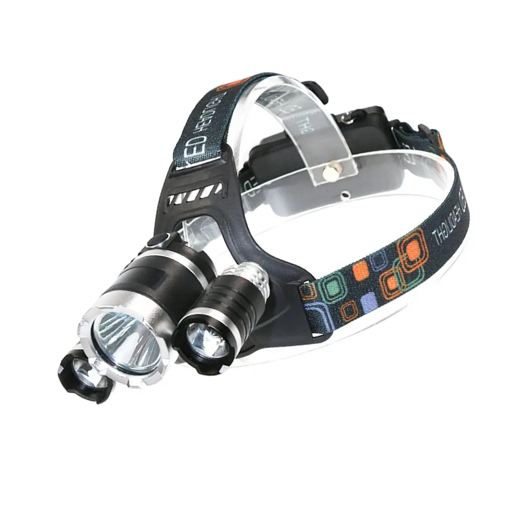1500LM 3 Lights Fixed Focus T6 Headlamp Rechargeable Headlight for Fishing Hunting Camping Riding Flashlight Torch Light
1500LM 3 Lights Fixed Focus T6 Headlamp Rechargeable Headlight for Fishing Hunting Camping Riding Flashlight Torch Light