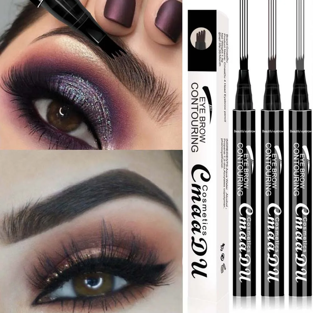 4Head Eyebrow Pencil Waterproof Long-lasting Eyebrow Tattoo Pen 3 Color Easy To Carry Natural Brown Gray Eye brow Tint Cosmetics
4Head Eyebrow Pencil Waterproof Long-lasting Eyebrow Tattoo Pen 3 Color Easy To Carry Natural Brown Gray Eye brow Tint Cosmetics