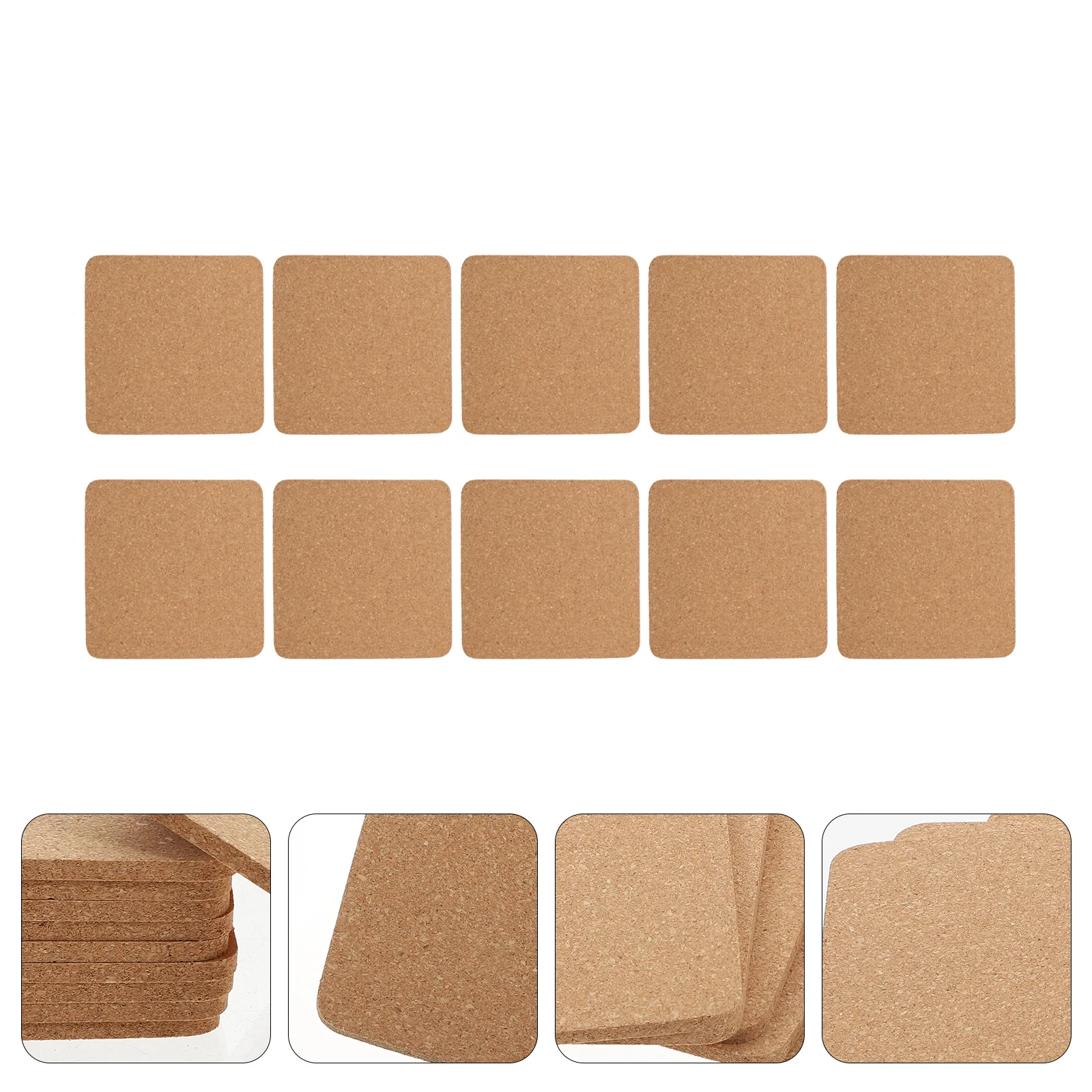 10pcs Home Cup Mats Cork Coasters Cutlery Pads Cup Holders (Assorted Color)
10pcs Home Cup Mats Cork Coasters Cutlery Pads Cup Holders (Assorted Color)