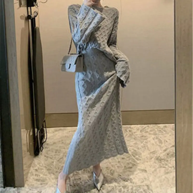 2022 Elegant Two Piece Dress White Round Neck Knit Dress High Waist Lazy Style Autumn Winter Dress Two Piece Set Y281
2022 Elegant Two Piece Dress White Round Neck Knit Dress High Waist Lazy Style Autumn Winter Dress Two Piece Set Y281