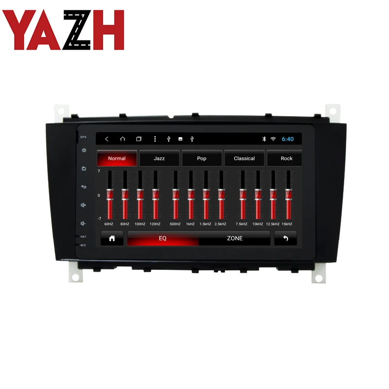Яж 1 Din Авто радио для BENZ C Class CLC CLS W203 W209 C200 C350 CLK270 СБ Navi стерео с 8 0 "IPS Дисплей/Bluetooth