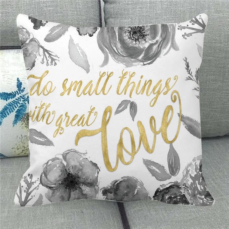 Sofa Valentine's Day Decorative Flower Cushion Cover Letter Pillow Love Pillowcase 45*45 Square Throw Home Decor Pillowcover
Sofa Valentine's Day Decorative Flower Cushion Cover Letter Pillow Love Pillowcase 45*45 Square Throw Home Decor Pillowcover