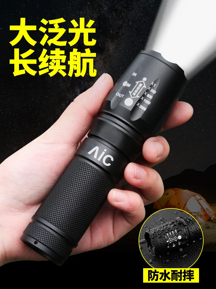 Adjustable Focus Powerful Flashlight Waterproof Security Led Flashlight Rechargeable Camping Lanterna Portable Lighting BK50SD
Adjustable Focus Powerful Flashlight Waterproof Security Led Flashlight Rechargeable Camping Lanterna Portable Lighting BK50SD