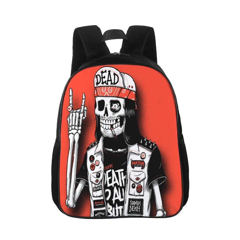 Фото Готический мешок Dark для мальчиков и девочек крутой панк готический рюкзак с