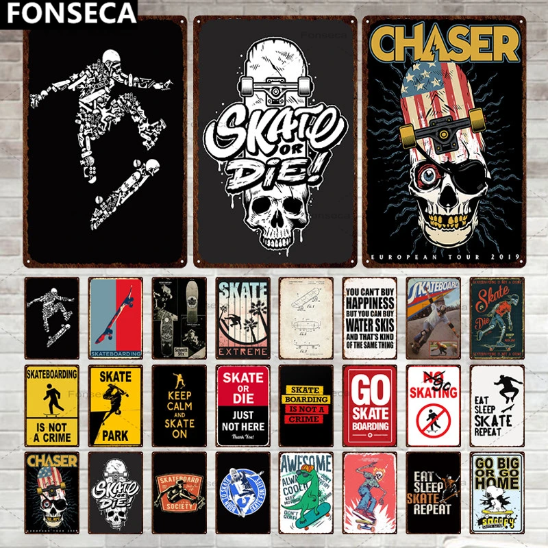 Crazy Cool Skateboarding Slogan Metal Poster Vintage Tin Sign Board Retro Iron Painting Mural Sports Training Ground Home Decora
Crazy Cool Skateboarding Slogan Metal Poster Vintage Tin Sign Board Retro Iron Painting Mural Sports Training Ground Home Decora