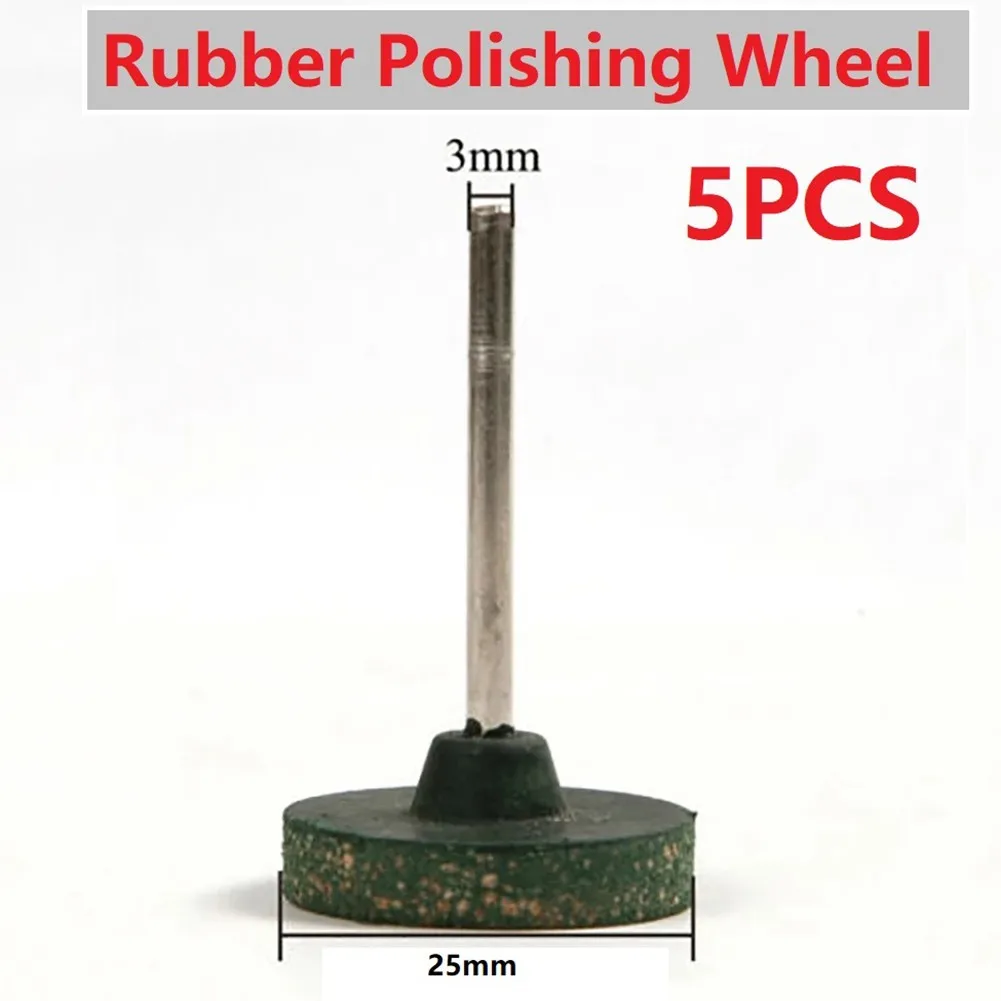 5pcs 20/25mm Abrasive Rubber Polishing Burr Abrasive Grinding Wheels 3mm Shank For Dreme Rotary Tools Kit For Electric Grinder
5pcs 20/25mm Abrasive Rubber Polishing Burr Abrasive Grinding Wheels 3mm Shank For Dreme Rotary Tools Kit For Electric Grinder