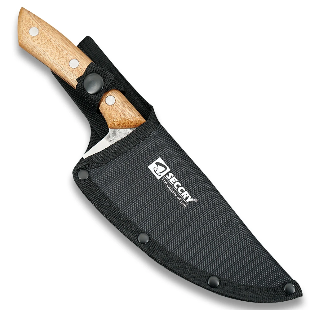 SECCRY Handmade Forged 4Cr13Mov Steel Boning Knife Cleaver Knife Professional Butcher Kitchen Knives Outdoor Camping Tool DC16
SECCRY Handmade Forged 4Cr13Mov Steel Boning Knife Cleaver Knife Professional Butcher Kitchen Knives Outdoor Camping Tool DC16