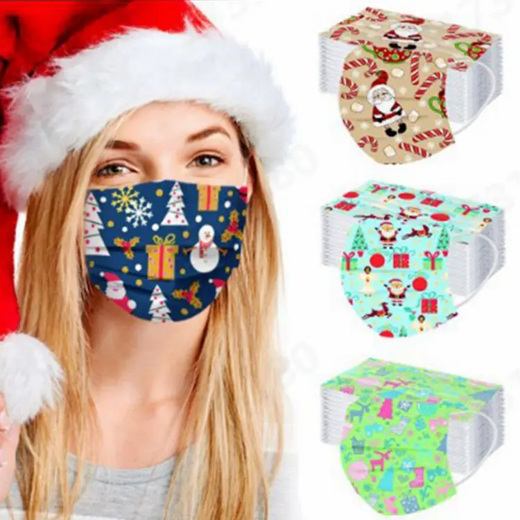 10-300pcs Disposable Adult Protective Mask Christmas Halloween With Melt Blown Cloth Dust-proof Printing Breathable In Stock
10-300pcs Disposable Adult Protective Mask Christmas Halloween With Melt Blown Cloth Dust-proof Printing Breathable In Stock