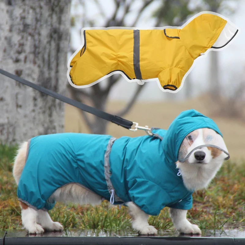 Pet Dog Raincoat Clothes Waterproof Rain Jumpsuit For Small Dogs Outdoor Pet Clothing Coat Pet Supplies
Pet Dog Raincoat Clothes Waterproof Rain Jumpsuit For Small Dogs Outdoor Pet Clothing Coat Pet Supplies
