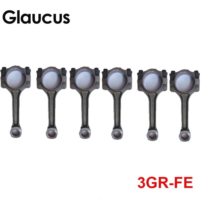 6pcs 3GR 3GRFE engine connecting rod for Toyota Crown/Reiz 2010- Lexus IS/GS V6 2005-2011 24V 2995CC 3.0L 13201-09620 1320109620
6pcs 3GR 3GRFE engine connecting rod for Toyota Crown/Reiz 2010- Lexus IS/GS V6 2005-2011 24V 2995CC 3.0L 13201-09620 1320109620