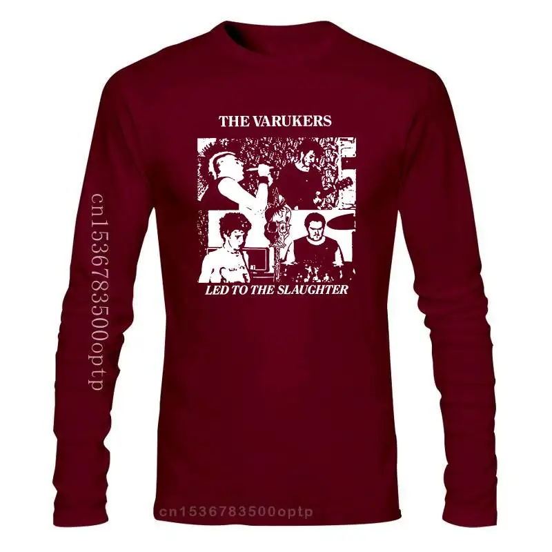 New The Varukers Led To The Slaughter 1984 EP Cover T-Shirt - Street Punk, D-Beat, Crossover Print T Shirt Mens Short Top Tee
New The Varukers Led To The Slaughter 1984 EP Cover T-Shirt - Street Punk, D-Beat, Crossover Print T Shirt Mens Short Top Tee