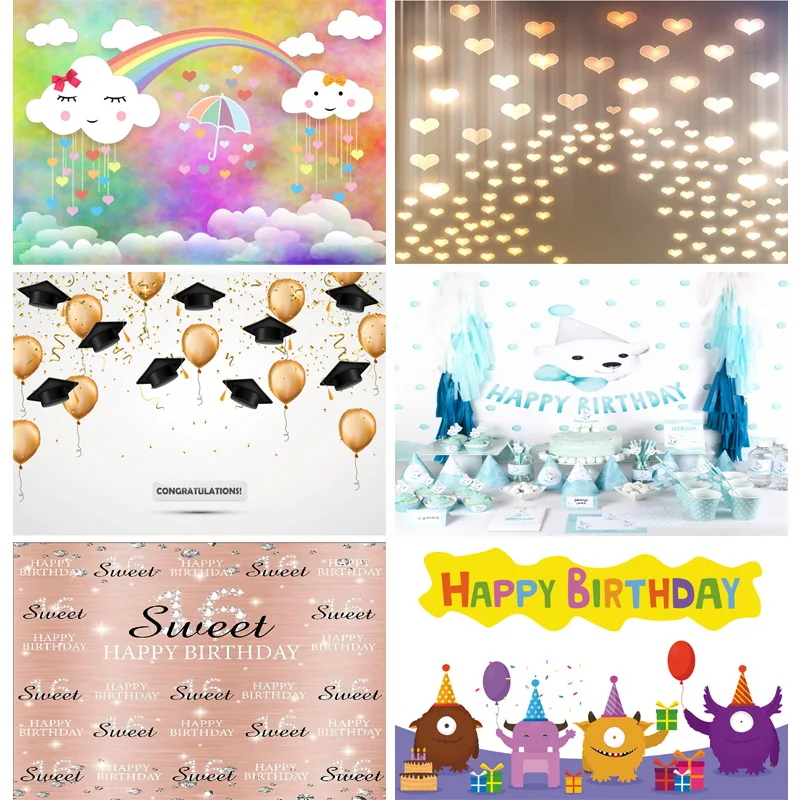 SHUOZHIKE Children Birthday Photography Backdrops 1st Baby Shower Newborn Portrait Party Photo Studio Background 21519-s4
SHUOZHIKE Children Birthday Photography Backdrops 1st Baby Shower Newborn Portrait Party Photo Studio Background 21519-s4