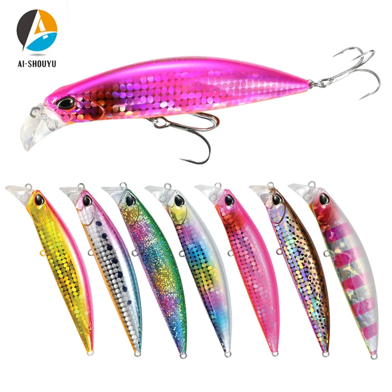AI-SHOUYU 1PCS Heavy Sinking Minnow Fishing Lure 30g/9.5cm 3D High Simulation Eyes Aritificial Wobblers Hard Bait Plastic Baits
AI-SHOUYU 1PCS Heavy Sinking Minnow Fishing Lure 30g/9.5cm 3D High Simulation Eyes Aritificial Wobblers Hard Bait Plastic Baits