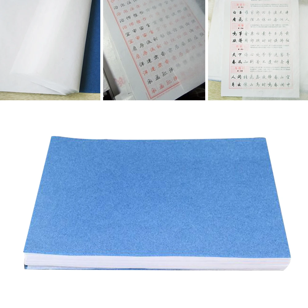 100pcs Copybook Tracing Paper Translucent Engineering Sketch Design Calligraphy Printing Acid Free Transfer Drawing
100pcs Copybook Tracing Paper Translucent Engineering Sketch Design Calligraphy Printing Acid Free Transfer Drawing