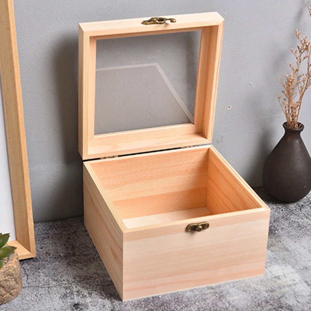 Natural Wooden Box Organizer Handmade Craft Jewelry Case With Lid Lock Mall Window Display Box Watch Storage Case
Natural Wooden Box Organizer Handmade Craft Jewelry Case With Lid Lock Mall Window Display Box Watch Storage Case