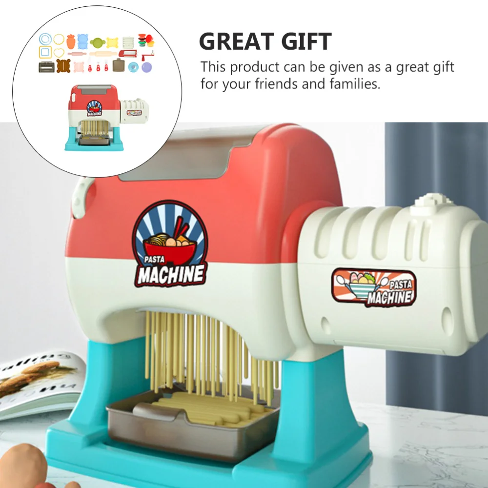 1Set Noodle Making Machine Kids Playing House PlaythingWithout Battery 
1Set Noodle Making Machine Kids Playing House PlaythingWithout Battery