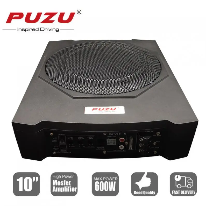 10 Inch 600W Slim Car Speaker Universal Cast Aluminum Fuselage Slim Under Seat Car Active Subwoofer Bass Amplifier Speaker
10 Inch 600W Slim Car Speaker Universal Cast Aluminum Fuselage Slim Under Seat Car Active Subwoofer Bass Amplifier Speaker