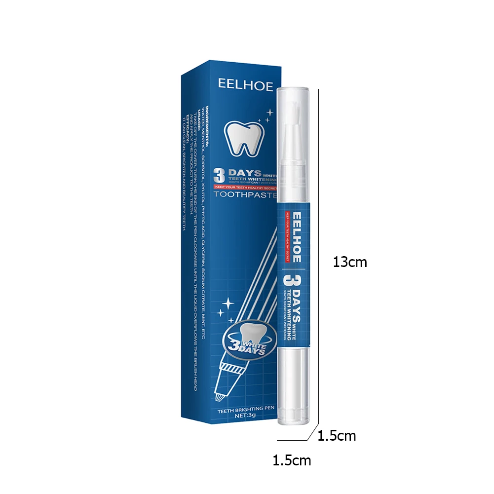 3ml Teeth Whitening Pen Cleaning Serum Plaque Stains Remover Teeth Bleachment Dental Whitener Oral Hygiene Care Teeth Whitener
3ml Teeth Whitening Pen Cleaning Serum Plaque Stains Remover Teeth Bleachment Dental Whitener Oral Hygiene Care Teeth Whitener