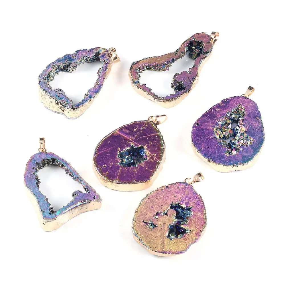 Natural Stone Irregular Pendants Agates Crystal Charms for DIY Necklaces Jewelry Making stone necklace
Natural Stone Irregular Pendants Agates Crystal Charms for DIY Necklaces Jewelry Making stone necklace