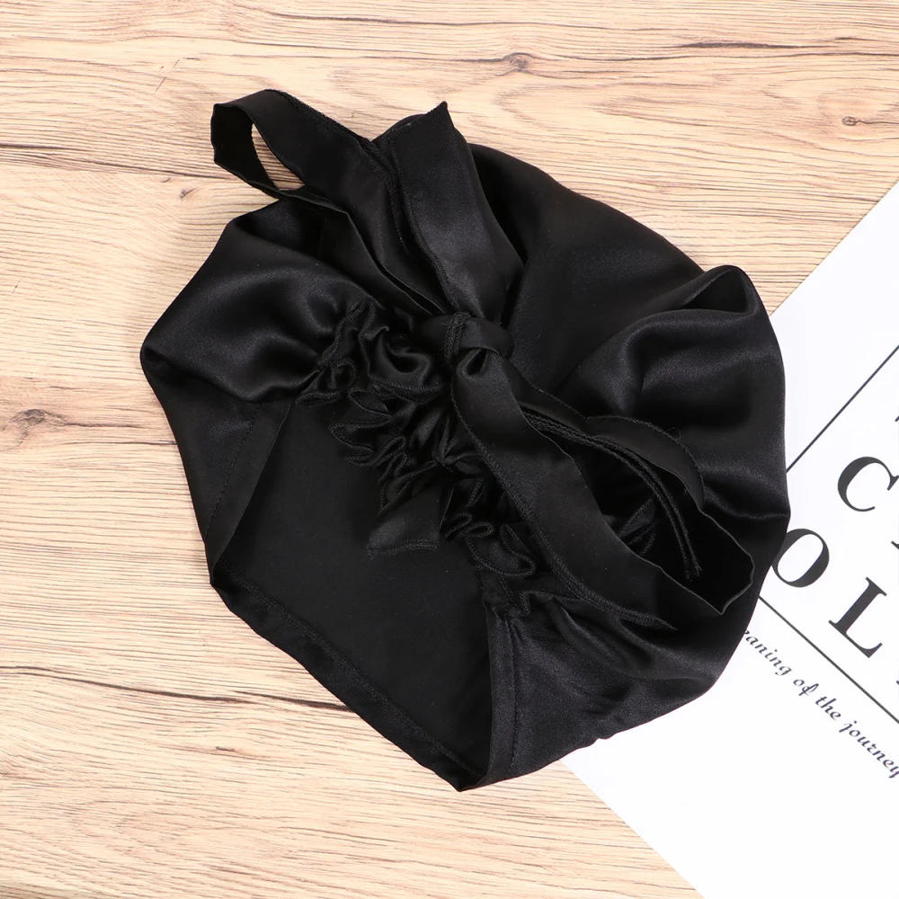 1PC Night Sleep Cap Bowknot Silk Sleeping Hat Nightcap for Lady (Black)
1PC Night Sleep Cap Bowknot Silk Sleeping Hat Nightcap for Lady (Black)