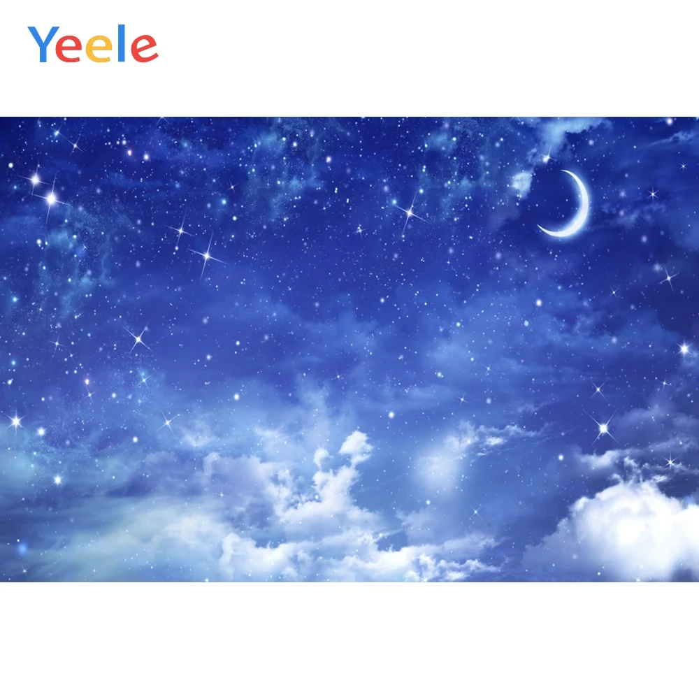 Yeele Moon Starry Meteors Cloudy Night Sky Scenery Baby Photography Backgrounds Custom Photographic Backdrops For Photo Studio
Yeele Moon Starry Meteors Cloudy Night Sky Scenery Baby Photography Backgrounds Custom Photographic Backdrops For Photo Studio