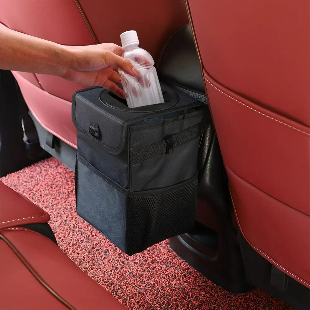 Waterproof Car Trash Can Bin Auto Car Accessories Organizer Garbage Dump For Trash Can Cars Storage Pockets Closeable Portable
Waterproof Car Trash Can Bin Auto Car Accessories Organizer Garbage Dump For Trash Can Cars Storage Pockets Closeable Portable