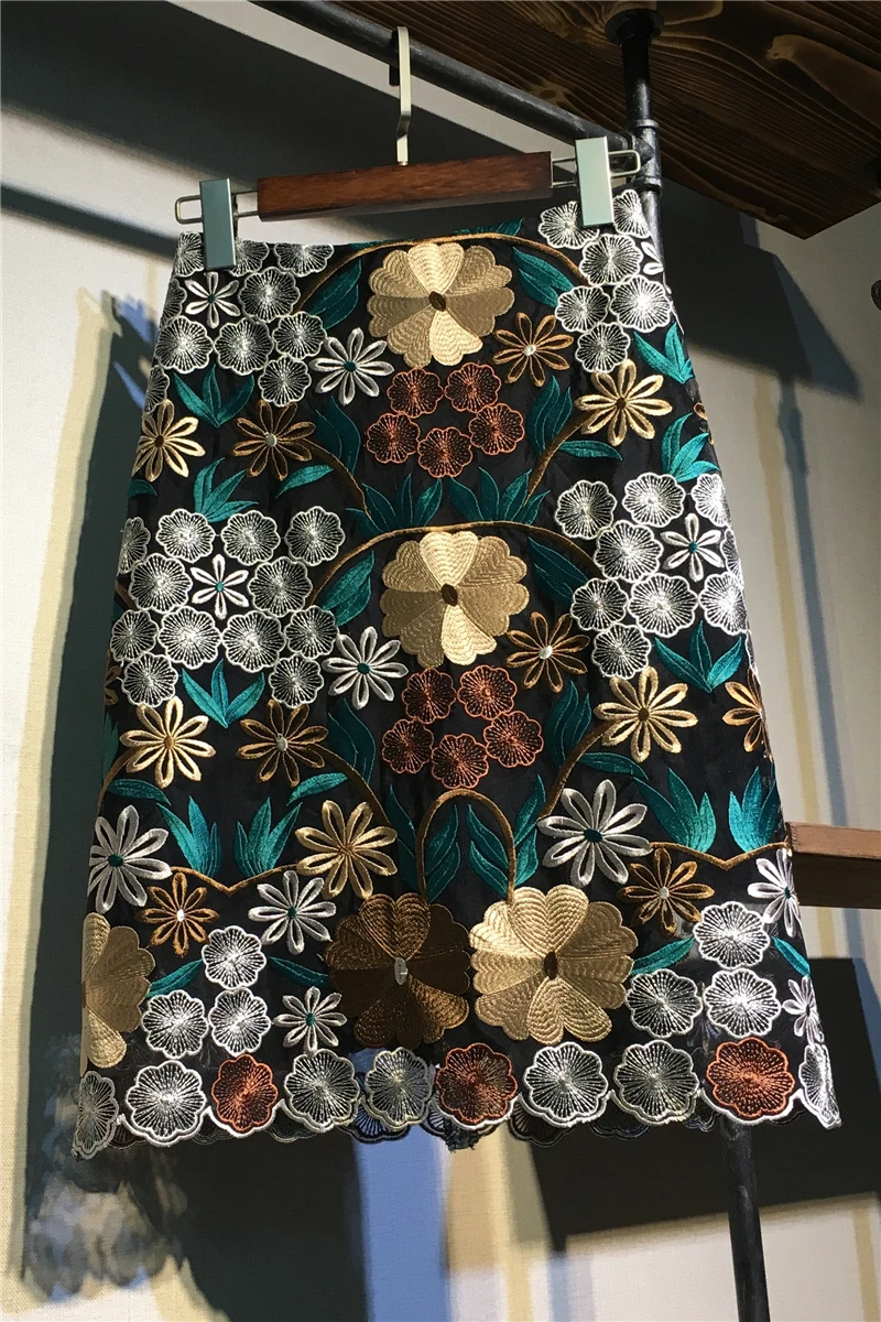 Retro Femaleflower Lace Skirt Over The Knee One Step Skirt 2020 Spring and Autumn New Mesh Lace Package Hip Skirts Mujer Faldas
Retro Femaleflower Lace Skirt Over The Knee One Step Skirt 2020 Spring and Autumn New Mesh Lace Package Hip Skirts Mujer Faldas
