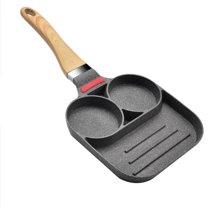 Egg Breakfast Pan,3 Section Nonstick Egg Frying Pan,Aluminum Egg Cooker Pan Suitable For Gas Stove
Egg Breakfast Pan,3 Section Nonstick Egg Frying Pan,Aluminum Egg Cooker Pan Suitable For Gas Stove