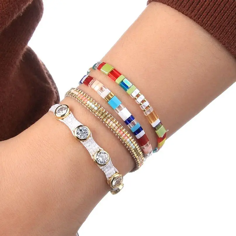 KELITCH New 2022 Shining Crystal Round White Women Bracelets Handmade Miyuki Beaded Jewelry Best Friends Gift Anime
KELITCH New 2022 Shining Crystal Round White Women Bracelets Handmade Miyuki Beaded Jewelry Best Friends Gift Anime