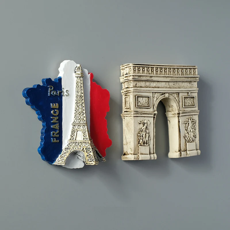 Магнитные магниты для холодильника Arc DE Triumph Эйфелева башня Париж Франция