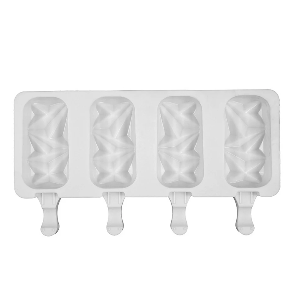 Ice Cream Diamond Mold Silicone Popsicle Molds Pastry Mold DIY Homemade Maker Mould 4 Cells for Kitchen
Ice Cream Diamond Mold Silicone Popsicle Molds Pastry Mold DIY Homemade Maker Mould 4 Cells for Kitchen
