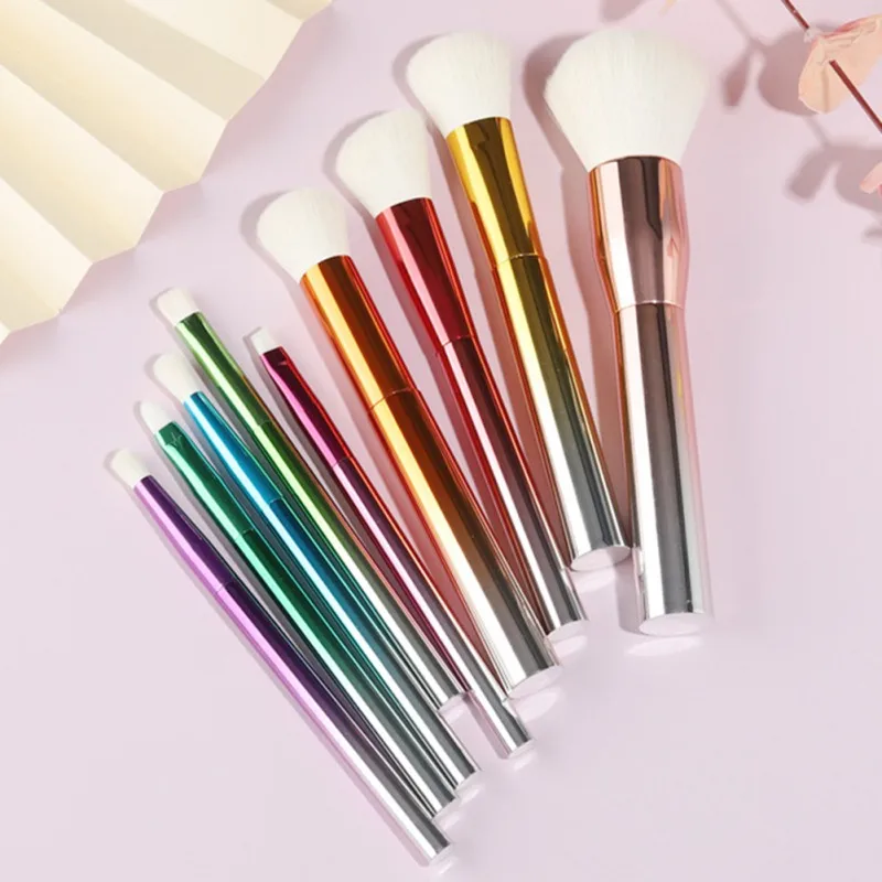 9 шт. многофункциональная профессиональная Кисть для макияжа с градиентом для жидкой пудры набор красочных кистей для макияжа для всех типо...
9 шт. многофункциональная профессиональная Кисть для макияжа с градиентом для жидкой пудры набор красочных кистей для макияжа для всех типо...