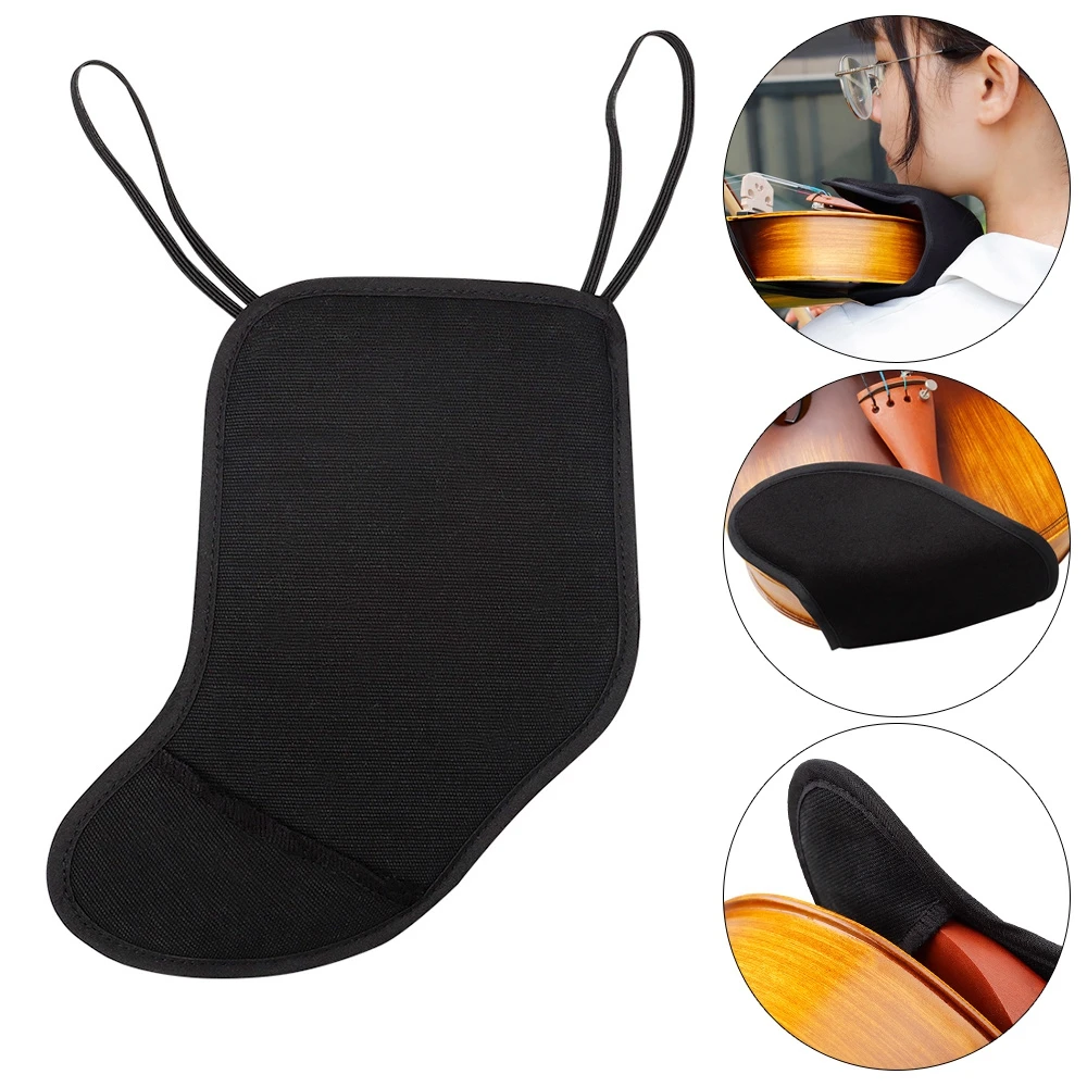 4/4 3/4 Strong Durable Cotton Black Violin Shoulder Rest Thicken Flannel Sponge Violin Shoulder Pad
4/4 3/4 Strong Durable Cotton Black Violin Shoulder Rest Thicken Flannel Sponge Violin Shoulder Pad