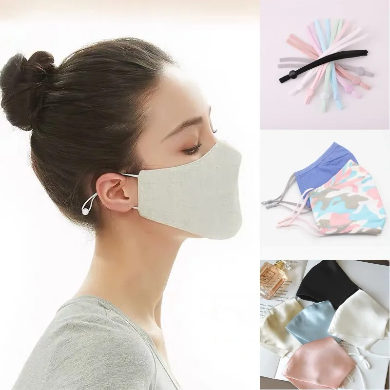 Adjustable Mask Sewing Elastic Band Cord with Buckle Stretchy Mask Earloop Lanyard Earmuff Rope DIY Making Supplies 5/20/50pcs
Adjustable Mask Sewing Elastic Band Cord with Buckle Stretchy Mask Earloop Lanyard Earmuff Rope DIY Making Supplies 5/20/50pcs