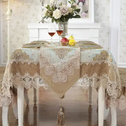 Europe luxury embroidered tablecloth table dining round table cover jacquard table cloth Lace coffee table fabric home 83329
Europe luxury embroidered tablecloth table dining round table cover jacquard table cloth Lace coffee table fabric home 83329