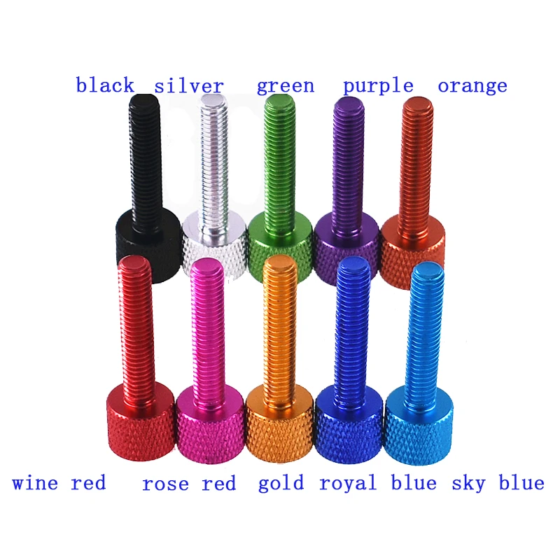 M6 1/3/5 pcs Ultra-Light Aluminum Alloy Knurled Hand-Tighten Screw Fix To Wireless Remote Control Plane Model Length 30mm
M6 1/3/5 pcs Ultra-Light Aluminum Alloy Knurled Hand-Tighten Screw Fix To Wireless Remote Control Plane Model Length 30mm