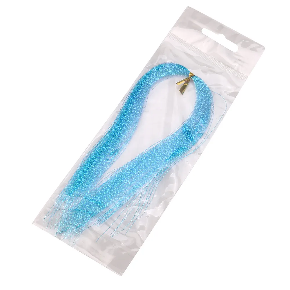 100pcs Fishing Tying Crystal Twisted Flashabou Holographic Tinsel Fly Flash for Jig Hook Lure Making Material
100pcs Fishing Tying Crystal Twisted Flashabou Holographic Tinsel Fly Flash for Jig Hook Lure Making Material
