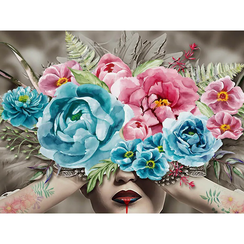 Full Square Round Drill 5D DIY Diamond Painting Art Flowers 3D Diamond Embroidery Pretty Girl Cross Stitches Home Decor Gift Z33
Full Square Round Drill 5D DIY Diamond Painting Art Flowers 3D Diamond Embroidery Pretty Girl Cross Stitches Home Decor Gift Z33