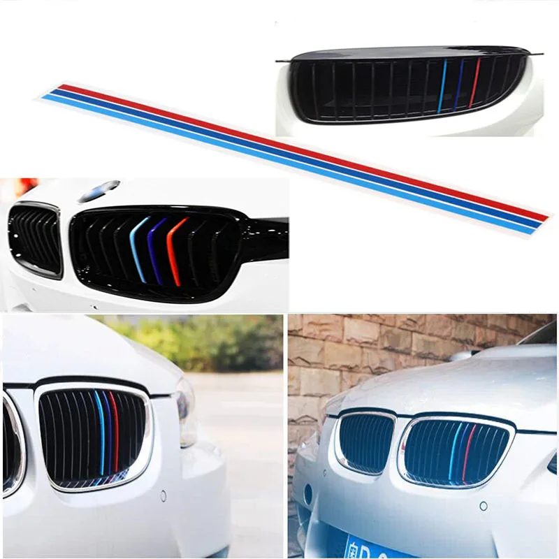 3-Color Car-Styling Decoration Grille Vinyl Strip Sticker Decal For BMW M3 M5 E36 E46 E60 E90 E92 Car Styling Accessories
3-Color Car-Styling Decoration Grille Vinyl Strip Sticker Decal For BMW M3 M5 E36 E46 E60 E90 E92 Car Styling Accessories