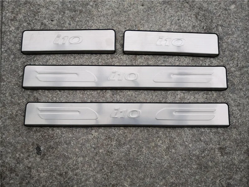 Car-styling high quality Stainless Steel Scuff Plate/Door Sill Door Sill Scuff Plate Welcome Pedal For Hyundai i10 2013-2019
Car-styling high quality Stainless Steel Scuff Plate/Door Sill Door Sill Scuff Plate Welcome Pedal For Hyundai i10 2013-2019