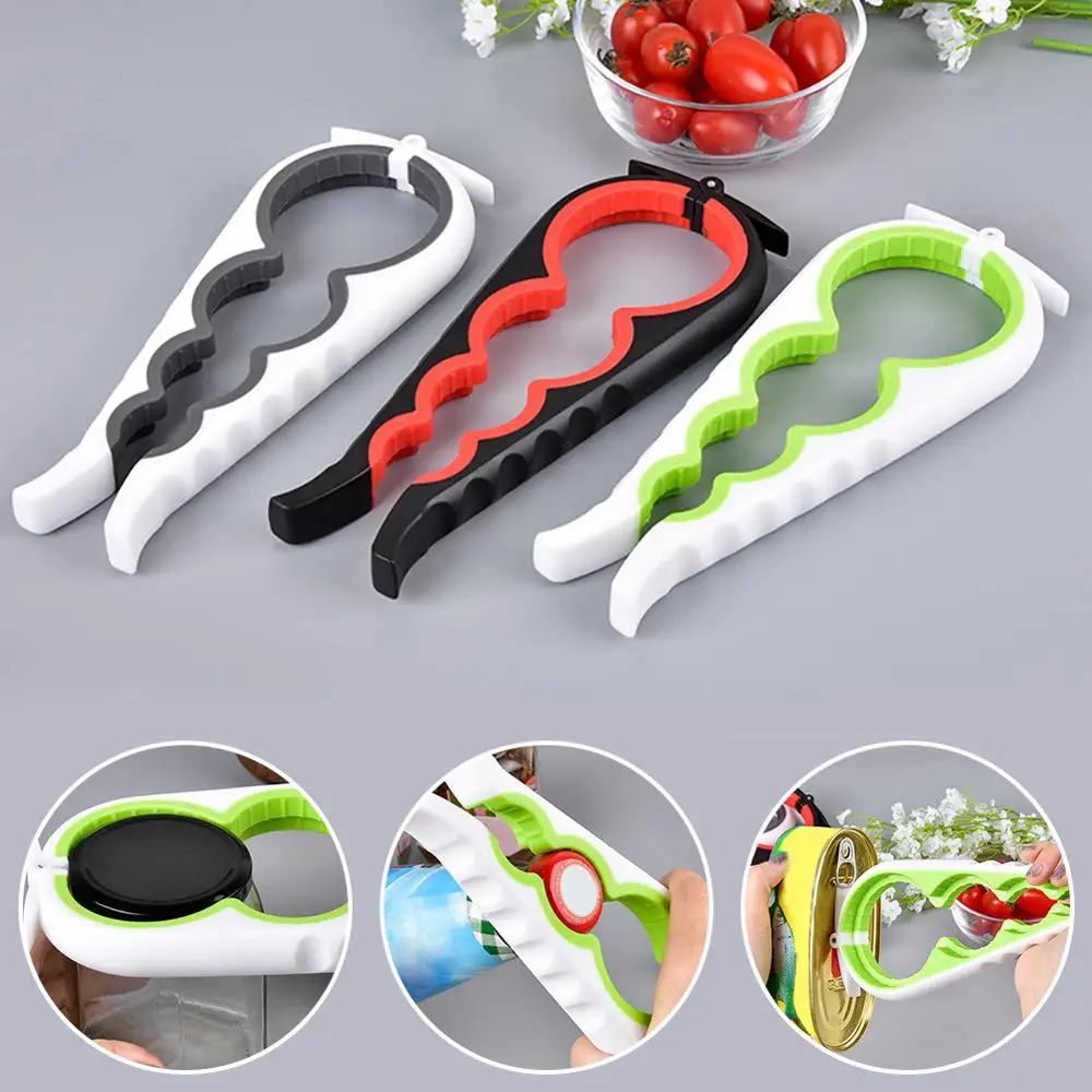 1Pc 4 In 1 Lid Jar Opener Screw Cap Jar Bottle Opener Can Opener Manual Non-slip Twist Cap Bottle Launcher Opener Kitchen Gadget
1Pc 4 In 1 Lid Jar Opener Screw Cap Jar Bottle Opener Can Opener Manual Non-slip Twist Cap Bottle Launcher Opener Kitchen Gadget