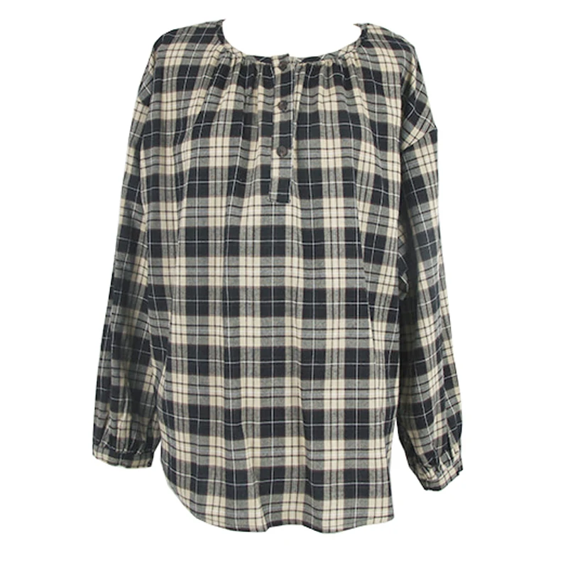 Autumn Korean Ins Preppy Style Retro Hong Kong Style Shirt All-Match Loose Student Long Sleeve Plaid Shirt Women's Top
Autumn Korean Ins Preppy Style Retro Hong Kong Style Shirt All-Match Loose Student Long Sleeve Plaid Shirt Women's Top