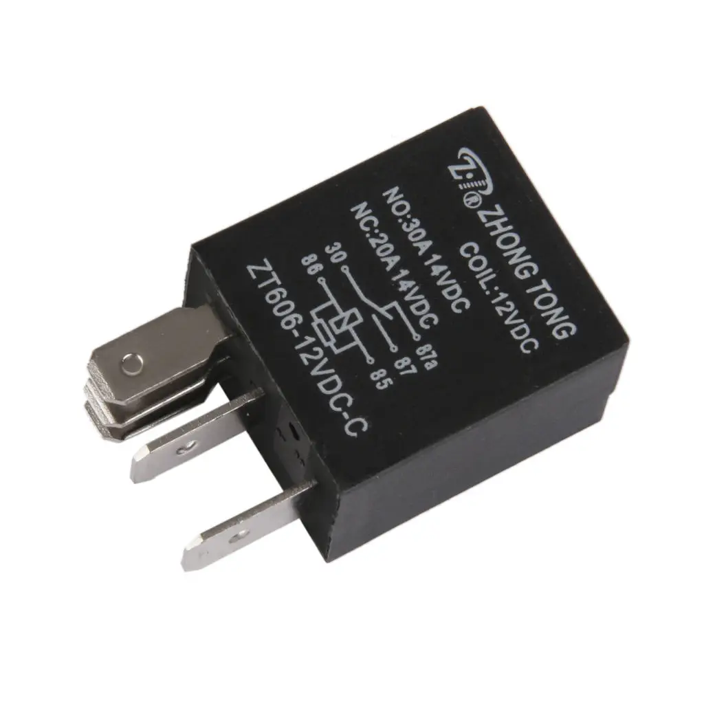 Car Truck Auto Automotive DC 12V 20A/30A AMP SPDT Relay Relays 5 Pin 5P High 40A coil capacity
Car Truck Auto Automotive DC 12V 20A/30A AMP SPDT Relay Relays 5 Pin 5P High 40A coil capacity